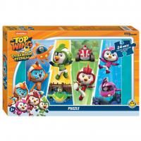 Степ. Пазл 24 Макси арт.90071 "Отважные птенцы