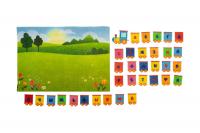 Игра Паровоз с буквами фетр (34 дет.) LIP1231