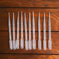 Пипетка 3 мл для опытов и творчества, набор 10 шт.