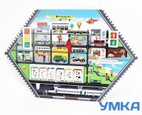 Бизиборд настенный ВОДИТЕЛЬ. Серия ИЗУЧАЕМ ПРОФЕССИИ