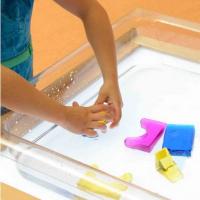 Лоток для игры с водой прозрачный (Квадратный)