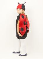 Божья коровка (шапочка + платье + крылья)