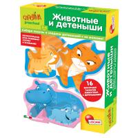 Lisciani. Carotina Preschool. Игра "Животные и детеныши" арт.R63642