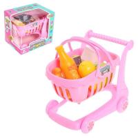 Продуктовая тележка «Минимагазин» с продуктами