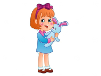 Уличная фигура "Девочка с зайкой"