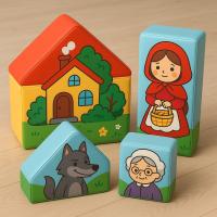 Набор мягких модулей "Красная Шапочка"