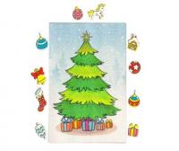 Наряди ёлку (фетр)