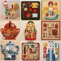 Комплект бизибордов Народные промыслы