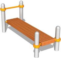 Скамья для пресса БВА2000-М2