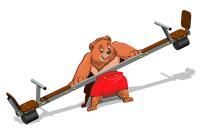 Качалка-балансир «Мишка У1»