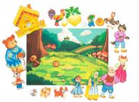 Сказки 5 в 1 фетр (19 дет.) LIP1288