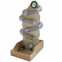 Настольный лабиринт с трубкой