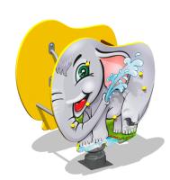 Качалка на пружине «Слоник У1»