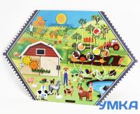 Бизиборд настенный ФЕРМЕР. Серия ИЗУЧАЕМ ПРОФЕССИИ