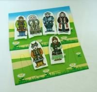 Набор пальчиковых кукол "Семья якутская" 6 шт.