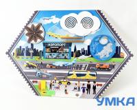 Бизиборд настенный ЛЕТЧИК. Серия ИЗУЧАЕМ ПРОФЕССИИ