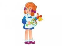 Уличная фигура "Девочка-школьница"