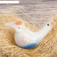 Свистулька водяная керамическая "Райская птичка