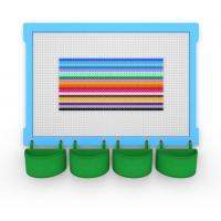 Комплект стены для конструирования Botzees с деревянной основой