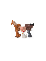 Домашние животные. Набор из 6 игрушек. ПВХ