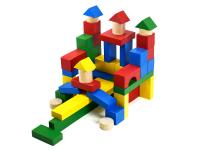 Конструктор деревянный ОТ РОЖДЕНИЯ ДО ШКОЛЫ 1,5-2 года 52 элемента