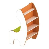 Стеллаж книжный сидением