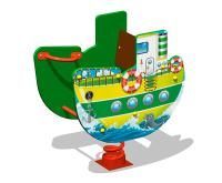 Качалка на пружине «Пароходик У1»