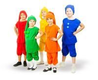 Гном (штаны, колпак, жилет) (Цвет Красный)