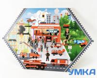 Бизиборд настенный ПОЖАРНЫЙ. Серия ИЗУЧАЕМ ПРОФЕССИИ