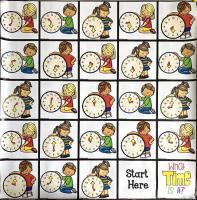 Тематическое поле-маршрутизатор «Часы» для программируемого мини-робота Bee-Bot