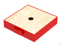 Деревянный контейнер для дидактических материалов