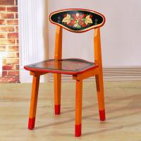 Стул детский «Хохломская роспись», высота сиденья 30 см, 2 р.к, высшая категория