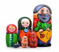 Матрешка Сказка Репка (6 в 1) (RNToys)