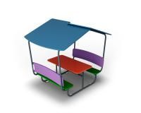 Столик с навесом Крокус