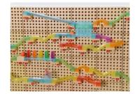 STEM Трек с мячом (кинетический), набор 440 элементов