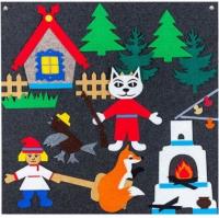 Игра театр-сказка для детей 3+ "Жихарка" (на поле), 47*47см