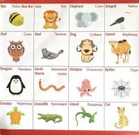 Тематическое поле-маршрутизатор «Животные» для программируемого мини-робота Bee-Bot