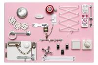 Бизиборд "Розовый" (60х40) арт. 01293