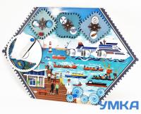 Бизиборд настенный КАПИТАН КОРАБЛЯ. Серия ИЗУЧАЕМ ПРОФЕССИИ