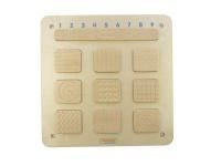 Панель "Тактильная девятка 2"