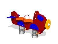 Качалка на пружине «Аэроплан»