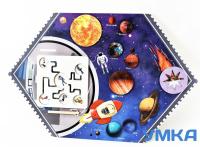 Бизиборд настенный КОСМОНАВТ. Серия ИЗУЧАЕМ ПРОФЕССИИ