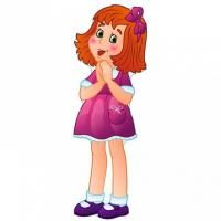 Уличная фигура "Девочка в розовом платье"