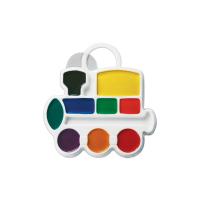 Луч. Акварель "Паровозик" 9 цв. без кисти арт. 11С 683-08 /36