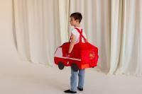 Каркасный автомобиль "Пожарная машина"