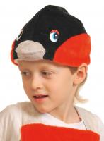 Снегирь маска-шапочка из плюша арт. 4027