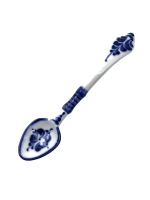 Ложка "Подарочная", фарфор гжель, 17,5х3,8х2,8см