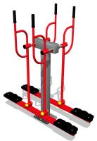 Тренажер уличный «Двойные лыжи»