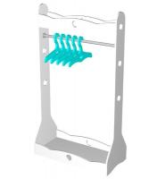 Уголок ряжения (850х395х1300 мм), фанера, цвет, эмаль