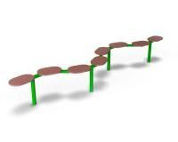 Полоса препятствий Змейка